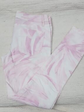 Massimo Pink & White Skinny Jeans